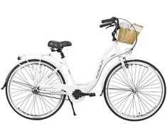 Dviratis AZIMUT Sarema ALU 28" 3-speed 2025 baltas matt