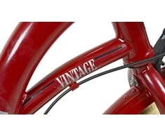 Dviratis AZIMUT Vintage 26" 3-speed 2025 burgund-cream shiny