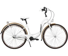 Dviratis AZIMUT Vintage 28" 3-speed 2025 baltas-cream matt