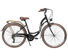 Dviratis AZIMUT Vintage TX-7 28" 2025 juodas-cream matt