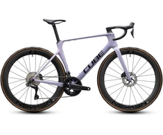Dviratis Cube Agree C:62 Race lilacfibre'n'juodas 2027-56 cm (Dydis: 56 cm)