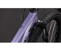 Dviratis Cube Aim ONE 27.5 lightpurple'n'chrome 2026-S (Dydis: S)