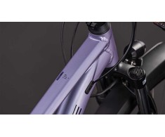 Dviratis Cube Aim ONE FE 27.5 lightpurple'n'chrome 2026-S (Dydis: S)