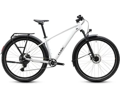 Dviratis Cube Aim ONE FE 27.5 metallicwhite'n'juodas 2027-S (Dydis: S)