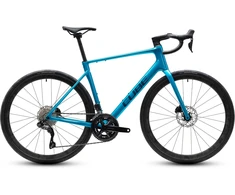 Dviratis Cube Attain C:62 SLX bali'n'mėlynas 2027-56 cm (Dydis: 56 cm)