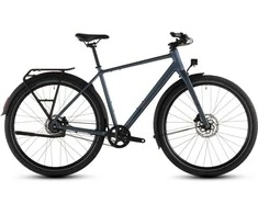Dviratis Cube Editor Pro FE mineralblue'n'chrome 2026-58 cm (Dydis: 58 cm)