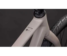 Dviratis Cube Editor Pro oatgrey'n'pilkas 2026-54 cm (Dydis: 54 cm)