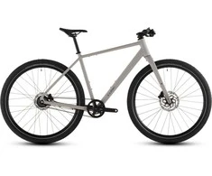 Dviratis Cube Editor Pro oatgrey'n'pilkas 2026-54 cm (Dydis: 54 cm)