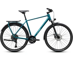 Dviratis Cube Kathmandu EXC metallicpetrol'n'sea 2027-62 cm (Dydis: 62 cm)