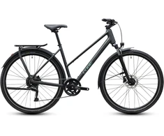 Dviratis Cube Kathmandu ONE Trapeze blackforest'n'chrome 2027-54 cm (Dydis: 54 cm)