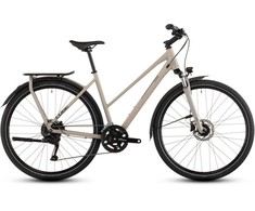 Dviratis Cube Kathmandu ONE Trapeze oatgrey'n'pilkas 2026-50 cm (Dydis: 50 cm)