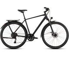 Dviratis Cube Kathmandu Pro coal'n'juodas 2026-62 cm (Dydis: 62 cm)
