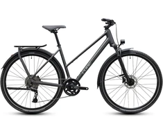 Dviratis Cube Kathmandu Pro Trapeze slabgrey'n'chrome 2027-50 cm (Dydis: 50 cm)