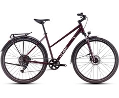 Dviratis Cube Nature ONE Allroad Trapeze amarone'n'lunar 2026-50 cm (Dydis: 50 cm)