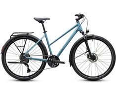 Dviratis Cube Nature Pro FE Trapeze surfblue'n'mėlynas 2027-54 cm (Dydis: 54 cm)