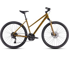 Dviratis Cube Nature Pro Trapeze willowgreen'n'juodas 2026-50 cm (Dydis: 50 cm)
