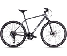 Dviratis Cube Nature SLX graphite'n'fossil 2026-54 cm (Dydis: 54 cm)