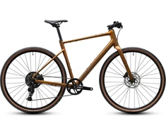 Dviratis Cube Nulane ONE metalliccaramel'n'ruda 2027-M (Dydis: M)