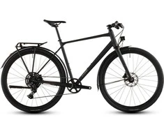 Dviratis Cube Nulane Pro FE pilkas'n'chrome 2026-56 cm (Dydis: 56 cm)
