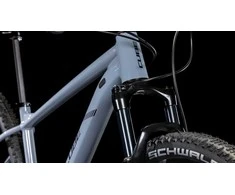 Dviratis Cube Reaction Pro 27.5 smoke'n'juodas 2025-S (Dydis: S)