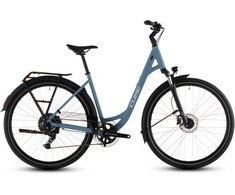 Dviratis Cube Touring ONE Easy Entry bluebird'n'pilkas 2026-46 cm (Dydis: 46 cm)