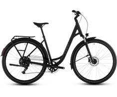 Dviratis Cube Touring ONE Easy Entry night'n'chrome 2026-50 cm (Dydis: 50 cm)