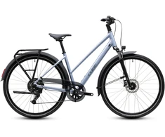 Dviratis Cube Touring ONE Trapeze silverblue'n'reflex 2027-50 cm (Dydis: 50 cm)