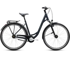 Dviratis Cube Town ONE Easy Entry night'n'pilkas 2027-49 cm (Dydis: 49 cm)