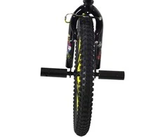 Dviratis Karbon BMX 20 juodas-lime