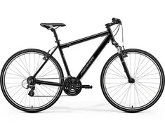 Dviratis Merida Crossway 10-V I1 juodas(sidabrinis)-46 cm / S (Dydis: 46 cm / S)