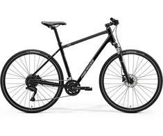 Dviratis Merida Crossway 100 III2 glossy juodas(sidabrinis)-XS (Dydis: XS)