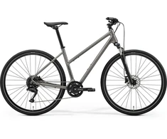 Dviratis Merida Crossway 100 Lady 2026 silk warm slate pilkas(juodas)-L (Dydis: L)