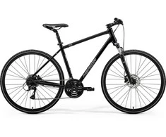 Dviratis Merida Crossway 20 III1 juodas(sidabrinis)-47 cm / S (Dydis: 47 cm / S)