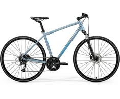 Dviratis Merida Crossway 20 III1 silk steel mėlynas(mėlynas)-47 cm / S (Dydis: 47 cm / S)