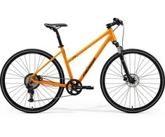 Dviratis Merida Crossway 20 III2 Lady metallic oranžinis(juodas)-L (Dydis: L)
