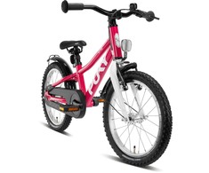 Dviratis PUKY CYKE 16-1 Alu berry-baltas