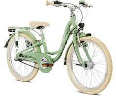Dviratis PUKY Skyride 20-3 Classic Alu retro žalias