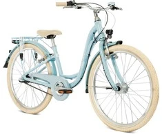 Dviratis PUKY Skyride 24-3 Classic Alu retro mėlynas