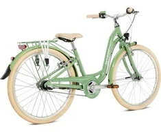 Dviratis PUKY Skyride 24-3 Classic Alu retro žalias