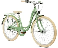 Dviratis PUKY Skyride 24-3 Classic Alu retro žalias