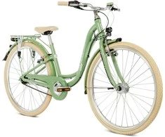 Dviratis PUKY Skyride 26-7 Classic Alu retro žalias