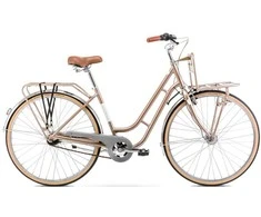 Dviratis Romet Luiza LUX 26 2025 smėlio spalvos-19" / M (Dydis: 19" / M)