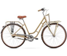 Dviratis Romet Luiza Lux 28" 2023 smėlio spalvos