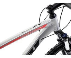 Dviratis Romet Rambler R7.4 2025 sidabrinis-red-graphite-20" / L (Dydis: 20" / L)