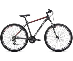 Dviratis Romet Rambler R9.1 2025 juodas-red-pilkas-17" / M (Dydis: 17" / M)