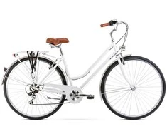 Dviratis Romet Vintage Eco D 2025 baltas-20" / L (Dydis: 20" / L)