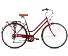 None Dviratis Romet Vintage Eco D 2025 red-18" / M (Dydis: 18" / M)