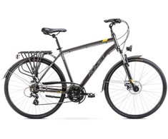 Dviratis Romet Wagant 2 28" 2022 grafitas-auksinis-19" / M (Dydis: 19" / M)