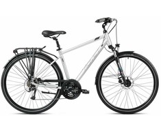 None Dviratis Romet Wagant 4 2025 sidabrinis-juodas-21" / L (Dydis: 21" / L)