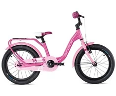 Dviratis S'COOL niXe 16" 1-speed coaster-brake Aliuminio pink-baby pink
